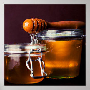 Poster voor keuken- en honinghoning