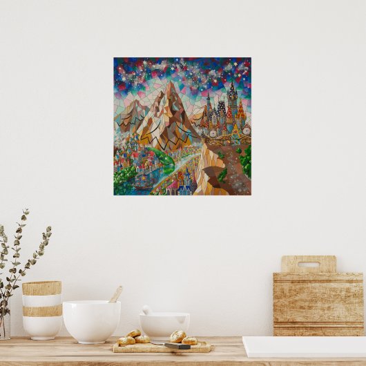 Poster voor kinderen (Keuken)