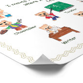 Poster voor kinderen - Bailey Beer in het land van (Hoek)