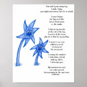Poster voor kindermisbruik Awarness Poem Art (Voorkant)