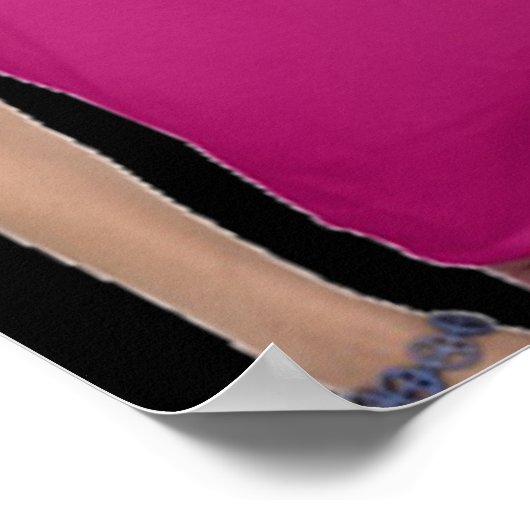 Poster voor kleefkleding (Hoek)