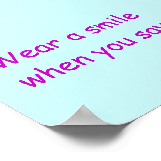 Poster voor kleuropening/bord (Hoek)