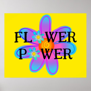 Poster voor kleurrijke ventilator
