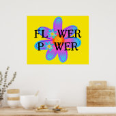 Poster voor kleurrijke ventilator (Keuken)