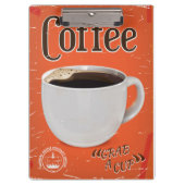 Poster voor  koffie klembord (Voorkant)