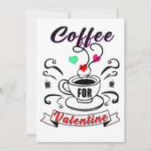 poster voor koffieverjaardag kaart (Voorkant)