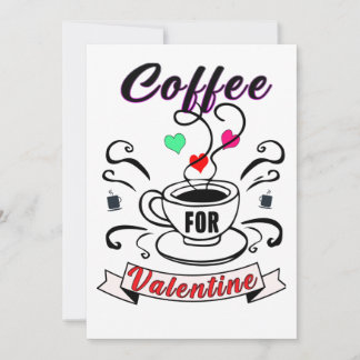 poster voor koffieverjaardag kaart