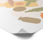 Poster voor koken- en keukenthema (Hoek)