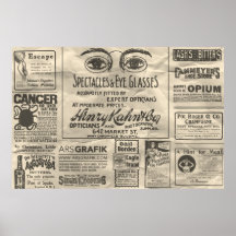 Poster voor krantenadvertenties 60x40 kan kleiner