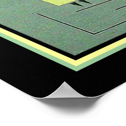 Poster voor  kunstdecodansers 12 x 16 (Hoek)