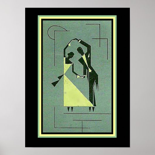 Poster voor  kunstdecodansers 12 x 16 (Voorkant)