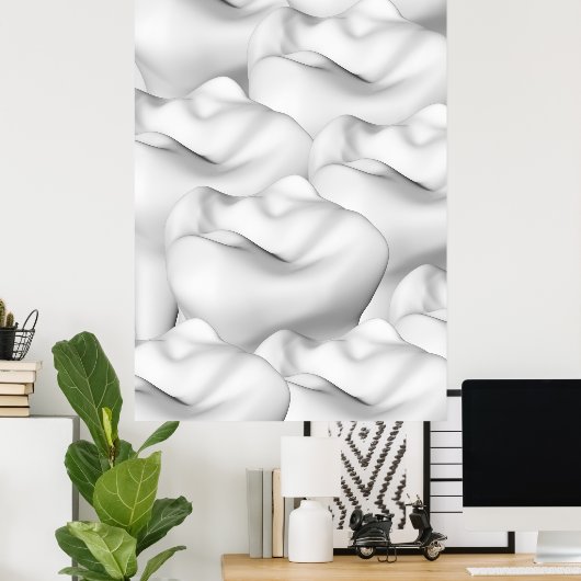 Poster voor kunstgebitten (Thuiskantoor)