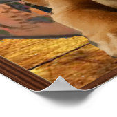 Poster voor labrador (Hoek)