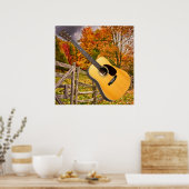 Poster voor landmuziek (Keuken)