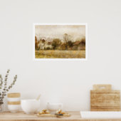 Poster voor landschapsarchitectuur afdrukken (Keuken)