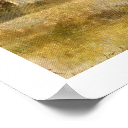 Poster voor landschapsarchitectuur afdrukken (Hoek)