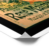 Poster voor "Le Miroir" in de Folies-Bergere, een  (Hoek)