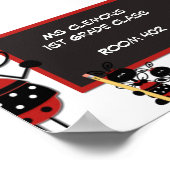 Poster voor leslokaal deur of wandbekleding (Hoek)