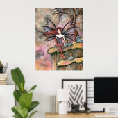 Poster voor liefdevolle kunstwerken Afdrukken van  (Thuiskantoor)