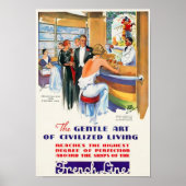 Poster voor lijnreizen (Voorkant)