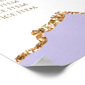 Poster voor lijst met prijzen voor lavender Agate (Hoek)