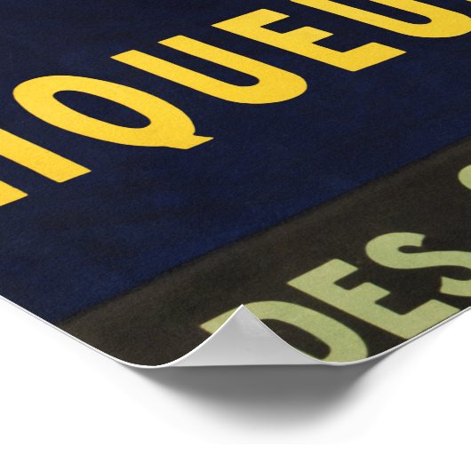  Poster voor likeurreclame (Hoek)