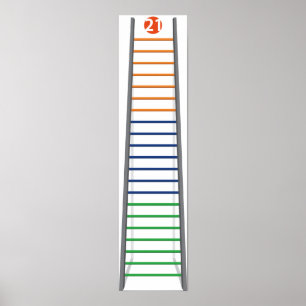 poster voor loodladder