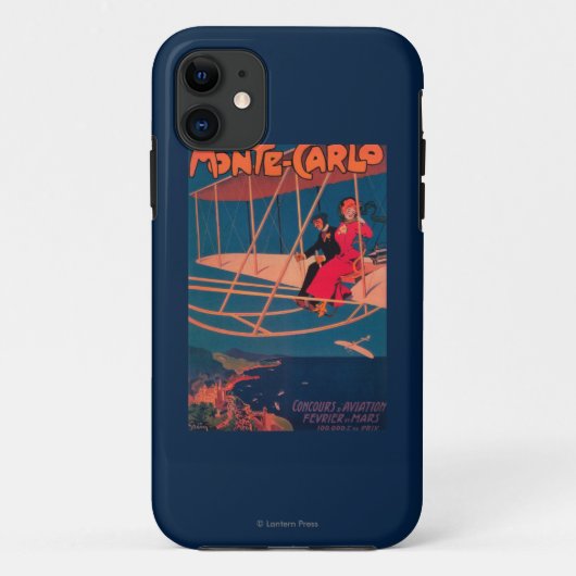 Poster voor luchtvaartsport Case-Mate iPhone case (Achterkant)