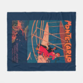 Poster voor luchtvaartsport fleece deken (Voorkant (Horizontaal))