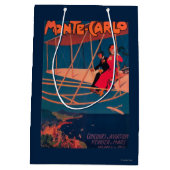 Poster voor luchtvaartsport medium cadeauzakje (Achterkant)