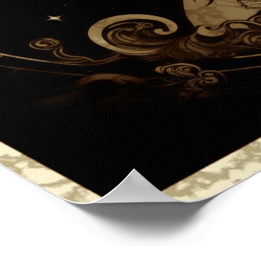 Poster voor Maagd Sign Wall Art (Hoek)