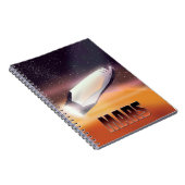 Poster voor Mars-ruimte Notitieboek (Rechterzijde)