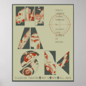 Poster voor maskerconcert #3 (Voorkant)