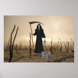 Poster voor matte van Grim Reaper