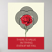 Poster voor modern muziektheater - Hadestown (Voorkant)