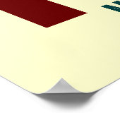 Poster voor moderne kunst uit de middeleeuwen (Hoek)