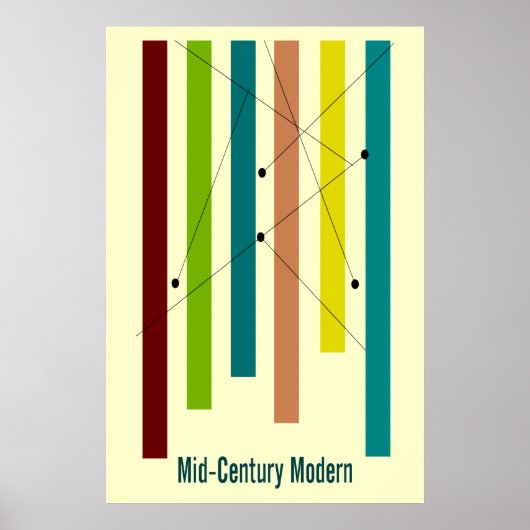 Poster voor moderne kunst uit de middeleeuwen (Voorkant)