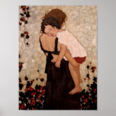 Poster voor moeder en kind (Voorkant)