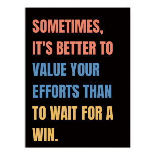 Poster voor Motivatie prijsopgave valideren
