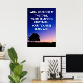 Poster voor Motivatie prijsopgave voor positieve b (Thuiskantoor)