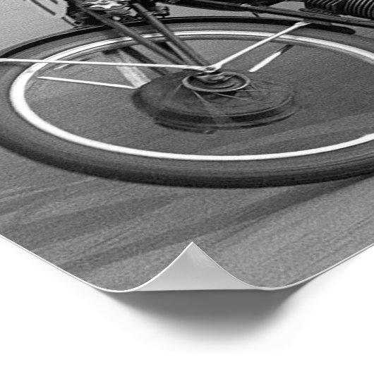  Poster voor motorrijtuigenraces (Hoek)