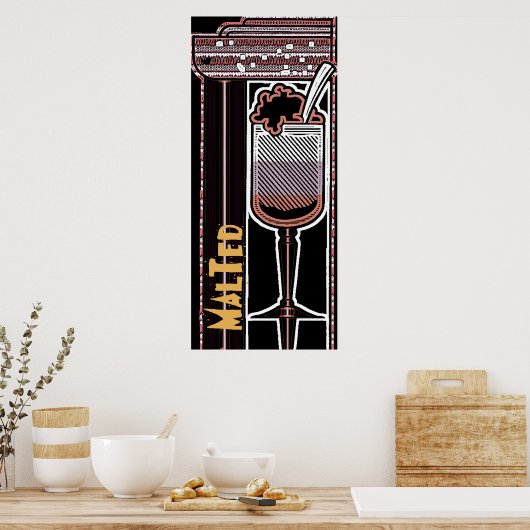 poster voor moutshop (Keuken)