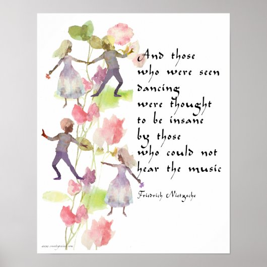 Poster voor muziek en dans (Voorkant)