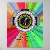 Poster voor muziek in het leven (Voorkant)