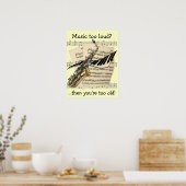  Poster voor muziekontwerp (Keuken)