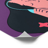 Poster voor muziektherapie met Wall Art (Hoek)