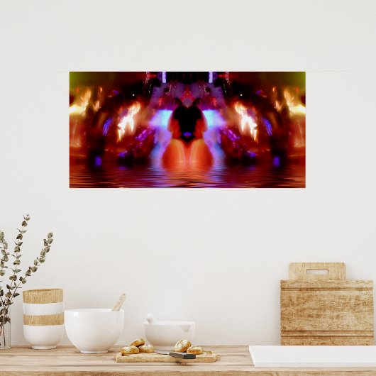 Poster voor Nacht Dans Geesten (Keuken)