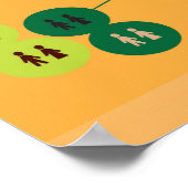 Poster voor natuurlijke selectie (Hoek)