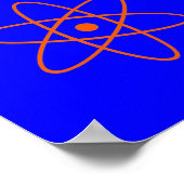 Poster voor nucleaire signalisatie (Hoek)