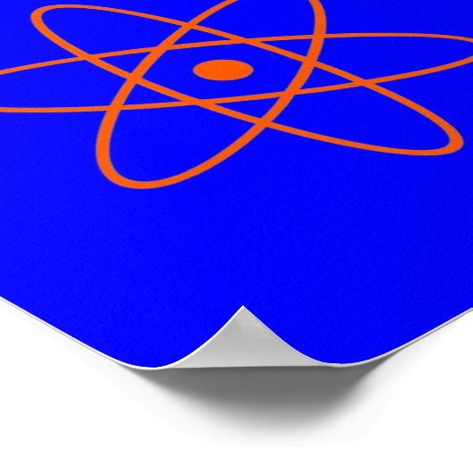 Poster voor nucleaire signalisatie (Hoek)